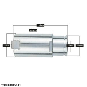 Korotuspalat 1 ja 2 pilarinostimille 100mm