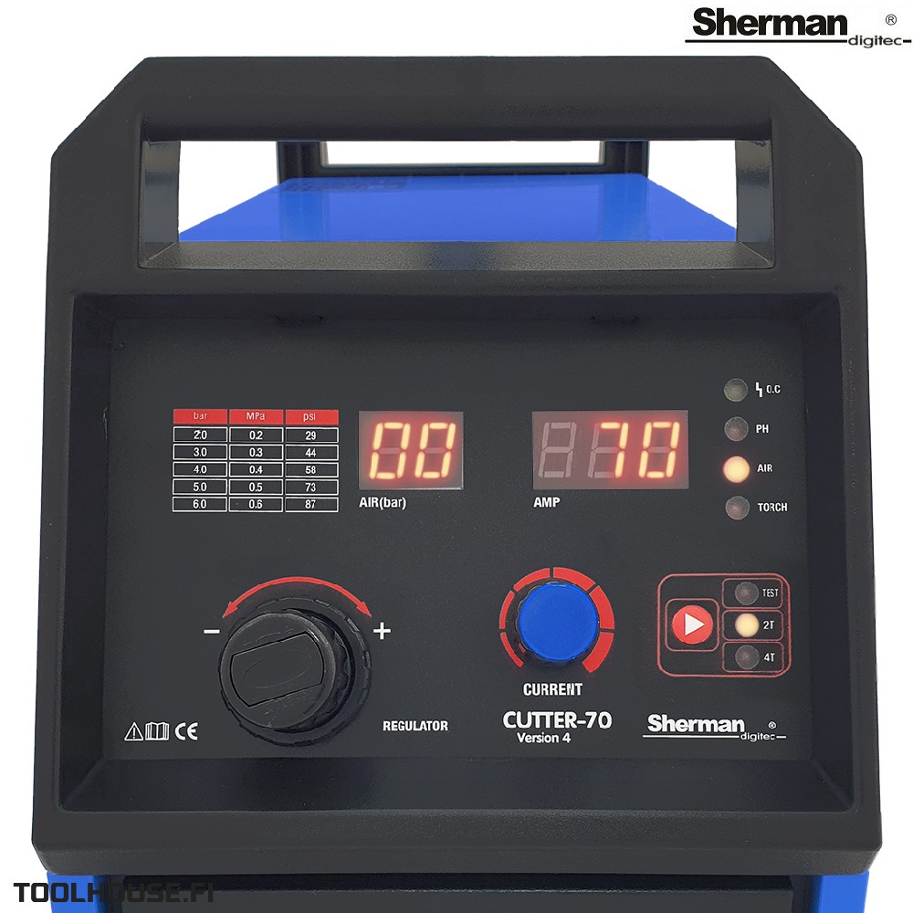 plasmaleikkuri sherman cutter 70 version 4