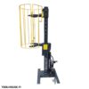 Jousipuristin ilma-hydraulinen 1t