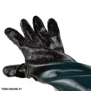 Hiekkapuhalluskaapin hanskapari