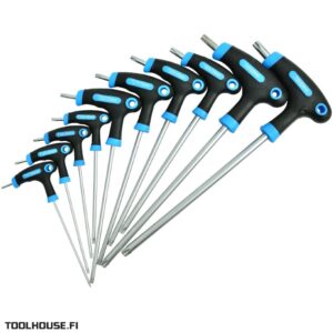 Torx-avainsarja T-kahvalla 10-os
