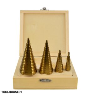 Askelporasarja 4-39mm hss-tin geko