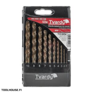 Metalliporanteräsarja Tvardy 1 – 10 mm HSS-M35