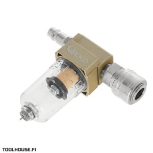 Vedenerotin suodattimella ja pikaliittimillä