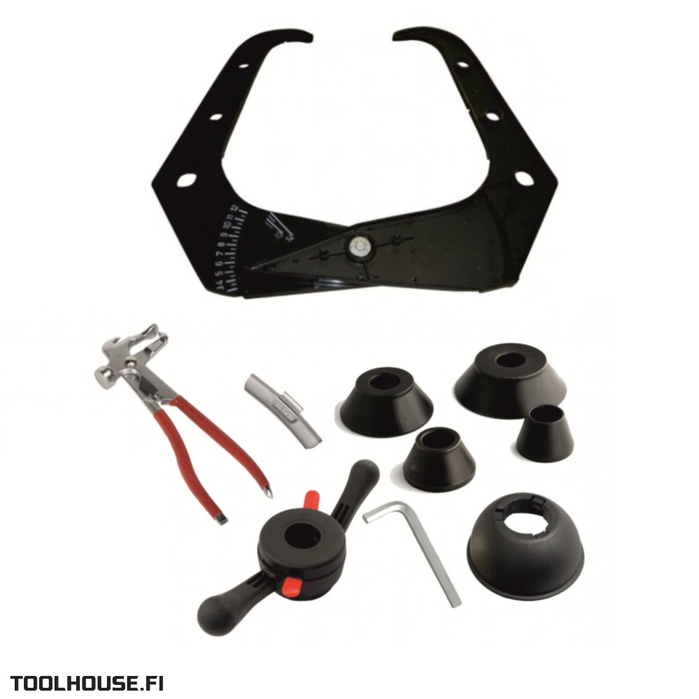 tasapainotuskone laserilla