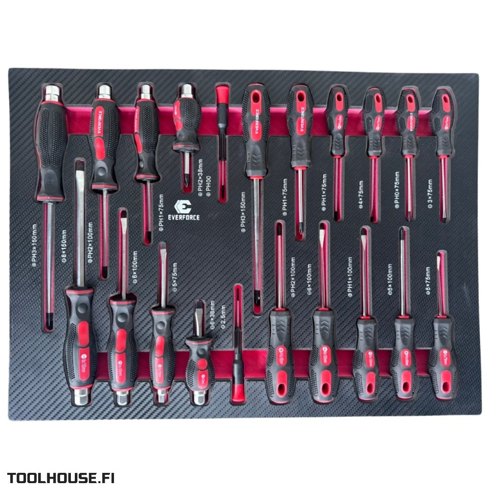 työkaluvaunu työkaluilla 236 osaa