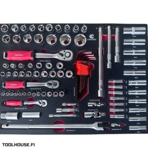 työkaluvaunu työkaluilla 7 Laatikko