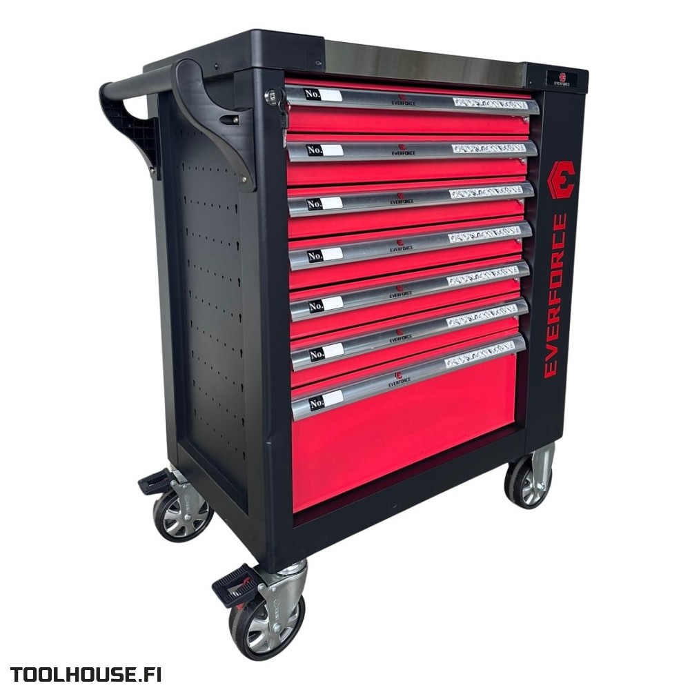 työkaluvaunu työkaluilla 7-l