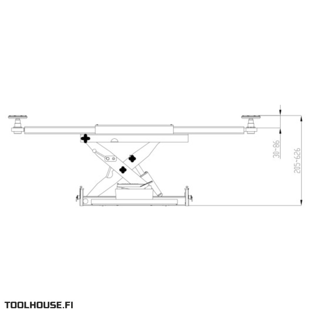 Akselikevennin Invento 2500 kg - Image 2