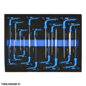 Työkaluvaunun moduuli kuusiokolo Torx – T-kahvalla