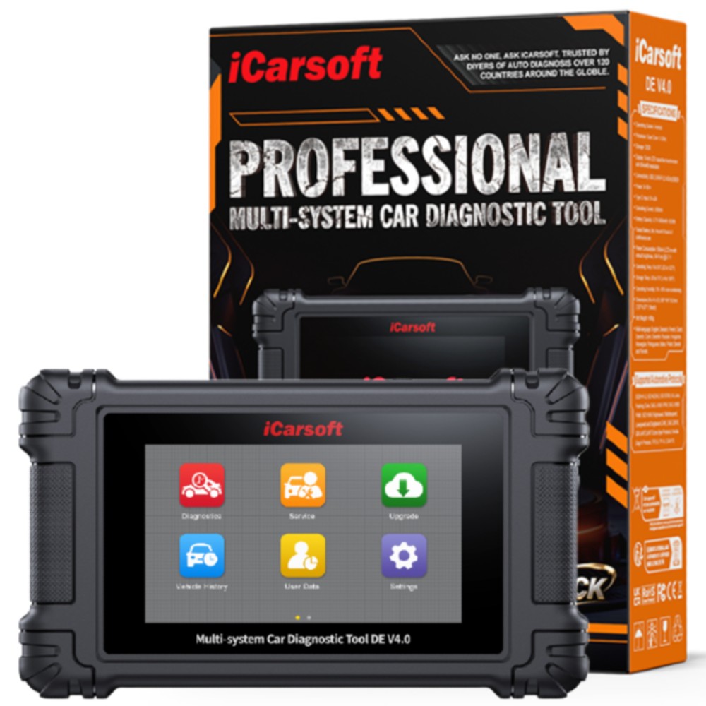 iCarsoft DE V4.0 vikakoodinlukija bmw mb
