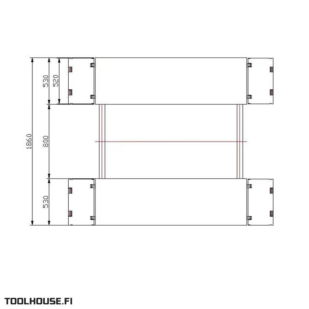 matalanostin sähkölukoilla 120 cm