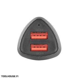 autolaturi kahdella USB portilla